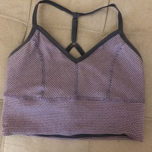 Beyond yoga longline sports bra